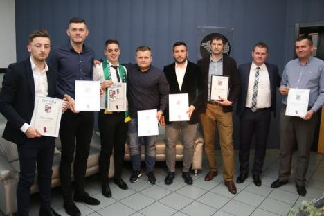 AJF şi-a premiat laureaţii în prima gală a fotbalului bihorean