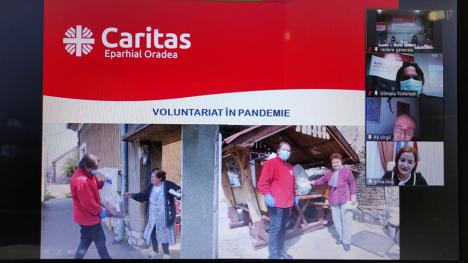 'Voluntariat în pandemie': Caritas Eparhial şi-a premiat voluntarii pentru 1.240 de ore în serviciul aproapelui (FOTO)