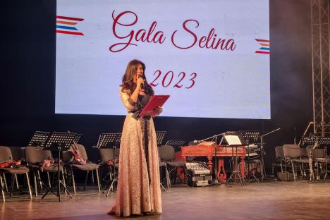 Show George Mihăiță la Gala Selina 2023: actorul și-a povestit la Oradea viața cu haz, invitat de patronul Beneamin Rus (FOTO)