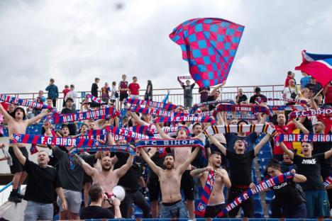 Suporterii echipei FC Bihor sunt aşteptaţi să umple stadionul miercuri, la cel mai important meci al sezonului