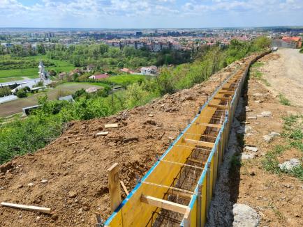 Gardul maicii Mina: Controversata stareţă din Oradea îşi ridică gard la mănăstire fără autorizaţie şi mult peste înălţimea legală (FOTO / VIDEO)