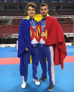 Cătălin Topai și Vlad Găvruța, campioni europeni la Taekwon-do I.T.F.