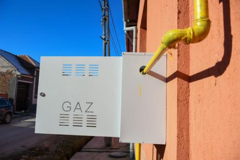 Bihorenii din cele cinci sate ale comunei Lunca au rețea de gaz, dată în funcțiune și cu primii consumatori racordați (FOTO)