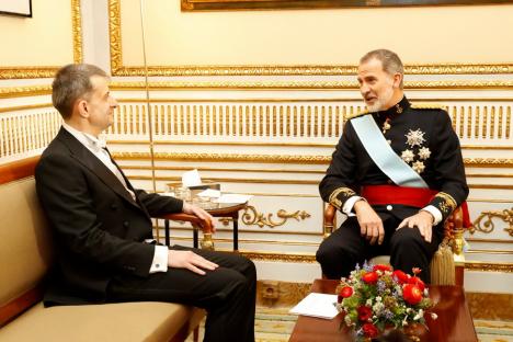 Bihoreanul George Bologan, ambasadorul României în Spania, s-a întâlnit cu Regele Felipe. L-a invitat în România (FOTO)
