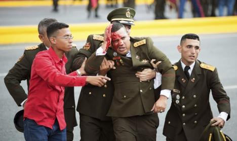 Tentativă de asasinat asupra preşedintelui Venezuelei. Un grup misterios a revendicat atentatul (FOTO/VIDEO)