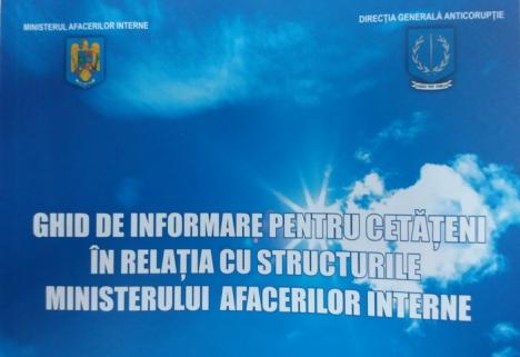 Tot ce trebuie să ştii despre toate! DGA a lansat „Ghidul de informare pentru cetățeni în relația cu structurile Ministerului Afacerilor Interne”