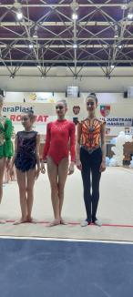Gimnastele de la LPS Bihorul au cucerit 15 medalii, dintre care 5 de aur, la Campionatul Naţional Şcolar de la Bistriţa! (FOTO)