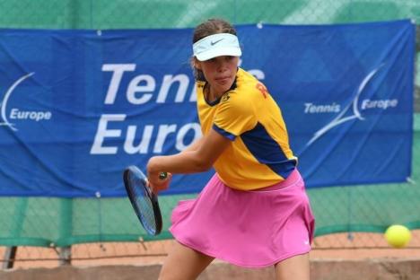 Orădeanca Giulia Safina Popa reprezintă România la Tennis Europe Junior Tour Summer
