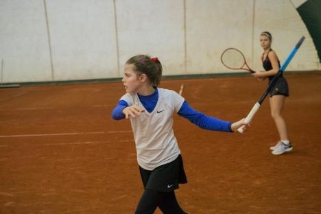 Orădeanca Giulia Popa, cap de serie numărul 1 la Selecţia Naţională de tenis de la categoria 11 ani feminin