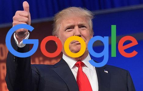 Donald Trump se plânge că Google ascunde știrile despre el
