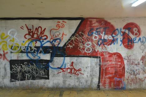 Judo, vandali și graffiti