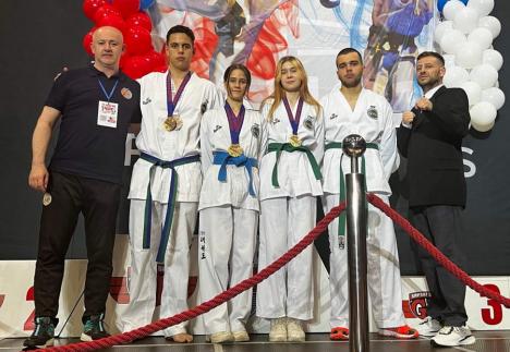 Orădenii King do-Lions, cinci medalii la Grand Prixul de taekwondo din Bosnia Herţegovina