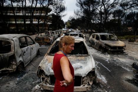 Iadul din Grecia: Mărturii cutremurătoare ale supravieţuitorilor incendiilor devastatoare (FOTO/VIDEO)