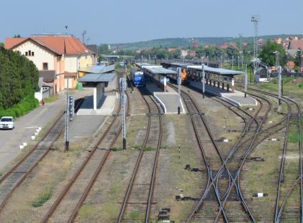 De Ziua Feroviarului, CFR-iştii au oprit două ore trenurile în gară în semn de protest faţă de disponibilizările din calea ferată