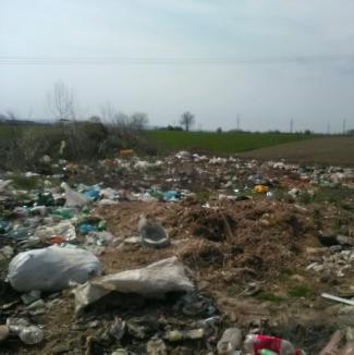 Cât să umple 71 de TIR-uri! Comisarii de mediu au găsit mormane de mizerii la marginea oraşelor şi satelor din Bihor (FOTO)