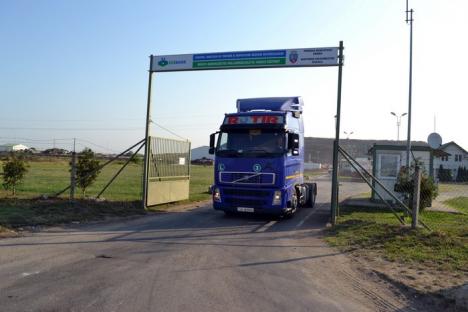 Coadă la gunoi! Depozitarea deşeurilor din Cluj formează cozi de camioane la intrarea în halda ecologică