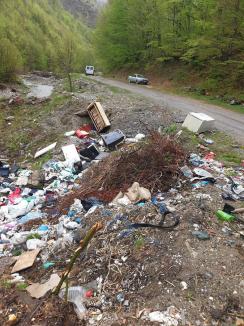 Ruşinos: Trei galerii de mină din Bihor, pline cu gunoaie. Primăria Bulz, amendată de comisarii de mediu (FOTO / VIDEO)