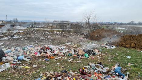 Încă o primărie din Bihor, amendată de Garda de Mediu: 15.000 de lei, pentru gunoaie aruncate la marginea comunei Ineu (FOTO)
