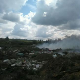 Şi primăriile încalcă legea! O primărie din Bihor, amendată pentru că a incendiat gunoaie, alta pentru că a încercat să le îngroape