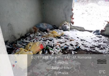 Groapa „morţii” din Berechiu a intrat şi în atenţia Gărzii de Mediu Bihor: Proprietara, o agenție a statului, a încasat o amendă de 40.000 lei (FOTO)
