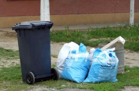 Firmă amendată pentru că aduna gunoaie din Oradea, fără a fi licenţiată