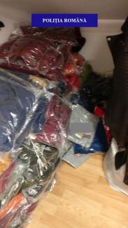 Controale ale Poliţiei Bihor: patroni cu dosare penale, peste 200 litri de alcool şi haine contrafăcute confiscate (FOTO)