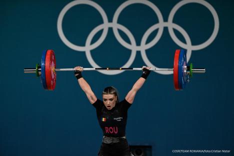 Ea este tânăra de 21 de ani care a adus României prima medalie olimpică din istorie la haltere feminin (FOTO/VIDEO)