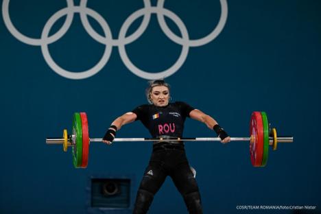 Ea este tânăra de 21 de ani care a adus României prima medalie olimpică din istorie la haltere feminin (FOTO/VIDEO)