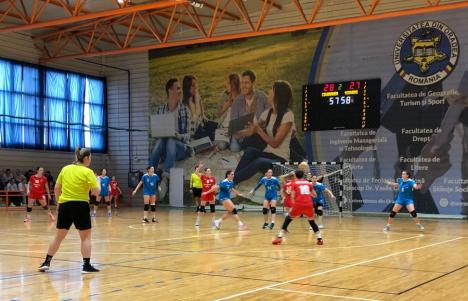 Handbal feminin: CSU Oradea a învins CS Star Mioveni şi a obţinut prima victorie din 2025