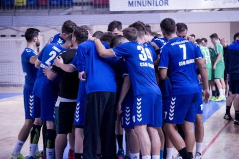 Victorie la debut de nou sezon pentru echipa de handbal a CSM Oradea: 33-32 cu HC Szejke Odorhei (FOTO)