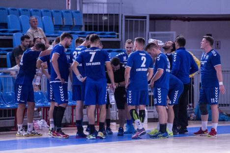 Victorie la debut de nou sezon pentru echipa de handbal a CSM Oradea: 33-32 cu HC Szejke Odorhei (FOTO)