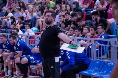 Victorie la debut de nou sezon pentru echipa de handbal a CSM Oradea: 33-32 cu HC Szejke Odorhei (FOTO)