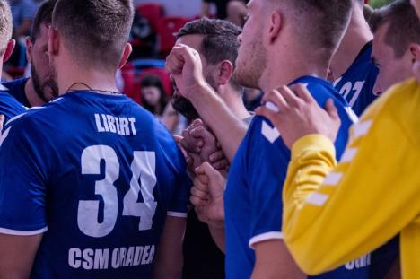 Victorie la debut de nou sezon pentru echipa de handbal a CSM Oradea: 33-32 cu HC Szejke Odorhei (FOTO)