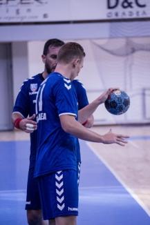 Victorie la debut de nou sezon pentru echipa de handbal a CSM Oradea: 33-32 cu HC Szejke Odorhei (FOTO)