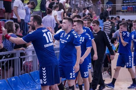 Victorie la debut de nou sezon pentru echipa de handbal a CSM Oradea: 33-32 cu HC Szejke Odorhei (FOTO)