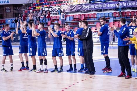 Victorie la debut de nou sezon pentru echipa de handbal a CSM Oradea: 33-32 cu HC Szejke Odorhei (FOTO)