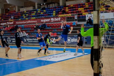 Handbal masculin: Victorie clară pentru CSM Oradea în primul joc oficial din 2020 (FOTO)