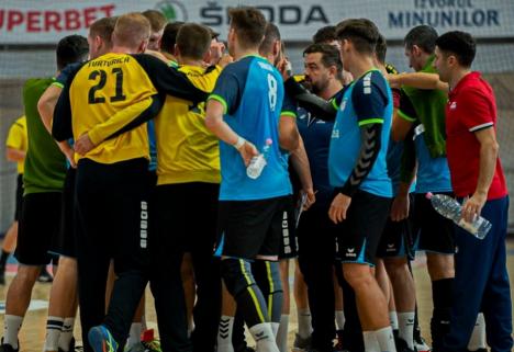 Handbal: CSM Oradea a pierdut la limită jocul cu CS Medgidia
