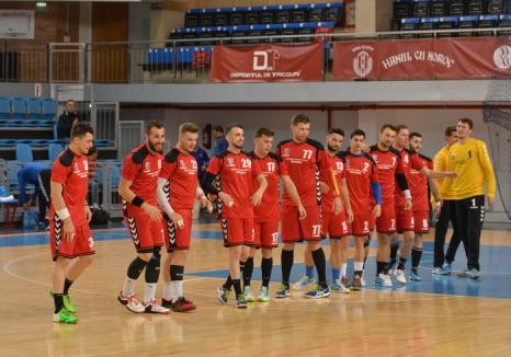 Handbaliștii de la CSM Oradea au disputat primele jocuri din noul an la Timişoara
