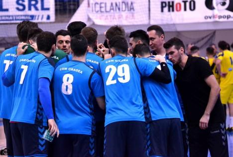 Handbaliştii de la CSM Oradea au câştigat cu 35-31 amicalul de pe teren propriu cu Universitatea Cluj