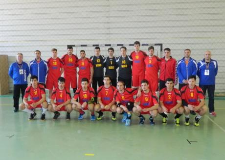 Echipele de handbal juniori ale României şi Slovaciei s-au întâlnit de trei ori la Oradea