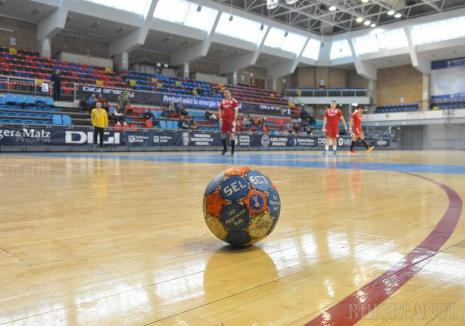 Handbaliştii de la CSM Oradea îşi încheie evoluţia din Liga Zimbrilor la Baia Mare, în meciul cu Minaur