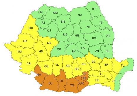 Canicula revine în Bihor. Temperaturi de până la 36 de grade și disconfort termic ridicat sâmbătă