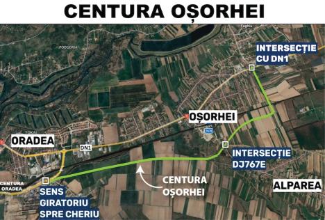 Se deschide și centura Oșorhei, cea mai importantă dintre cele din Zona Metropolitană Oradea (FOTO)