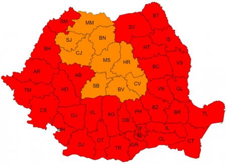 Codul roșu de caniculă a fost prelungit. Valul de căldură din Bihor persistă până marți