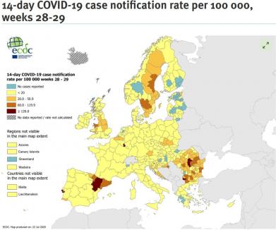 Fruntași la numărul de morți: România, pe primul loc în UE în topul deceselor cauzate de Covid