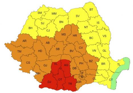 Primul cod roșu de caniculă din această vară. Valul de căldură se intensifică!