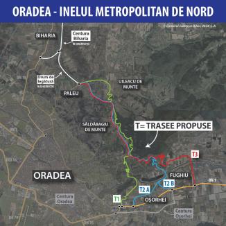 Cu hărțile pe masă! Orădenii din Podgoria cer Consiliului Județean să publice detaliile variantelor de traseu pentru Inelul de Nord