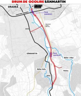 Bolojan: lucrările pentru centura Sânmartin au intrat în ultima etapă, drumul va fi deschis circulației în luna mai (FOTO)