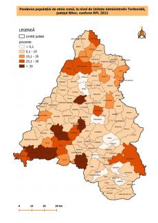 Rezultatele finale ale recensământului în Bihor: unde sunt cei mai mulți etnici români, maghiari, romi